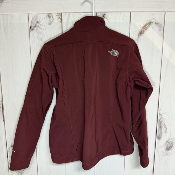 The North Face Apex Softshell Jacket Women’s Medium Dark Burgundy EUC - Picture 2 of 8